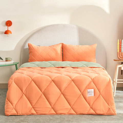 Karaca Home Smart Comfort Orange Einzelbett Schlafset