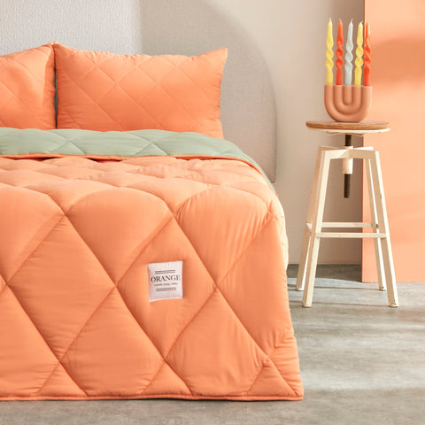 Karaca Home Smart Comfort Orange Einzelbett Schlafset