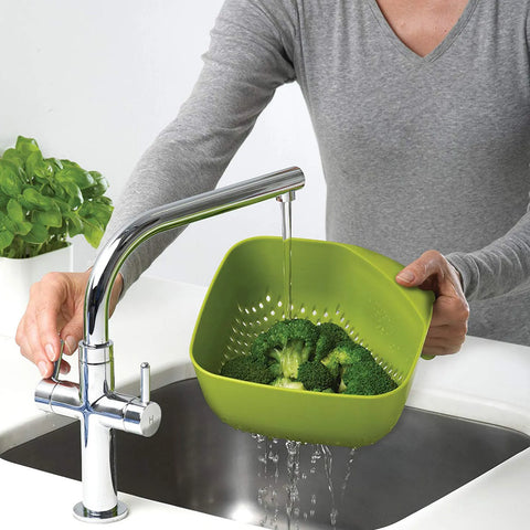 Joseph Joseph 40092 Square Colander - Sieb Weiß