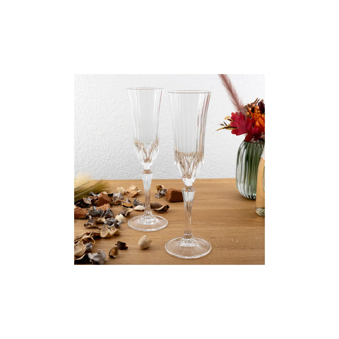 Rcr Adagio Sektglas, 6 teilig, 180 ml