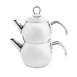 Karaca Adelya Metal Teapot Set Small Size