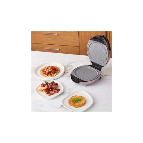 Karaca Funday Rosegold 3 in 1 Waffel-, Crêpe- (Pfannkuchen) und Künefe (Kunafa) Eisen 1000W