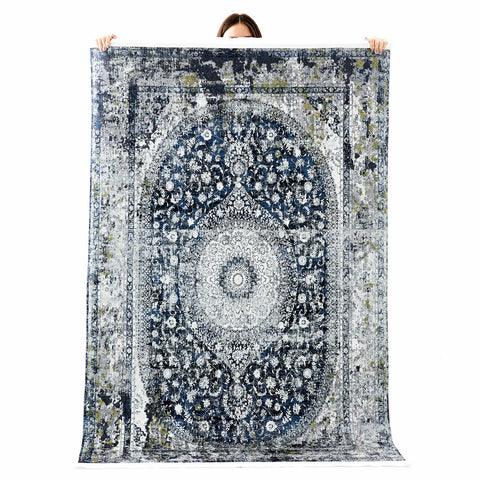 Kaşmir Halı Decorativ Art Retro Madalyon Teppich 160x230 cm