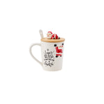 Karaca New Year Santa With Spoon Mug Np22