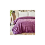 Karaca Home Scala Plum Single Embosy Decke