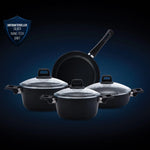 Karaca Bio Diamond Power 7-Piece Cookware Set with Antibacterial Handles