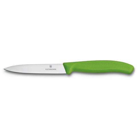 Victorinox Schälmesser 10 cm Flach Grün