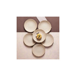 Karaca Roca Cream 6 piece cake set