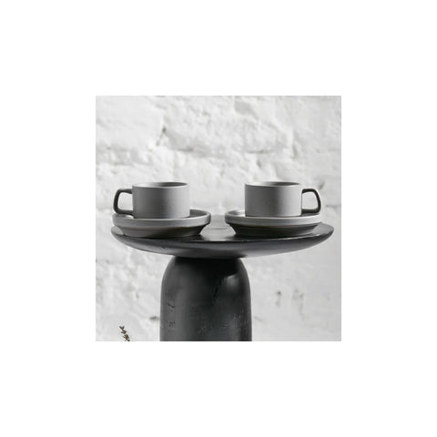 Karaca Stone Grey 2 Personen Kaffeetassen-Set