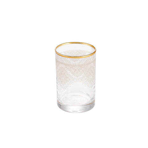 Karaca Mira 6 Glas-Kaffeebecher in Gold