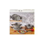 Karaca Biogranit Stella 9 Pieces Cookware Set