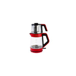 Karaca Glass Electric Kettle-Tea Maker Retro Red