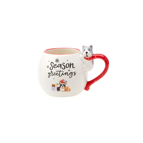 Karaca New Year Hund Tasse Np22