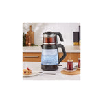 Karaca Cam Electric Kettle-Tea Maker Black