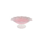 Karaca Mimoza ı Pink Turkish-Delight Plate with support legs 22cm