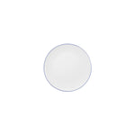 Karaca Navy -Blue Rimmed Service Plate