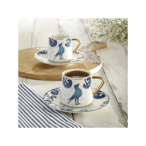 Karaca Passora Kaffeetassen-Set für 2 Personen