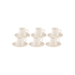 Karaca Wing 6 Person Coffee Cup Set