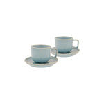 Karaca Vita Blue Teacup Set for 2 Person