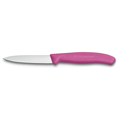 Victorinox Schälmesser 8 cm Flach Rosa