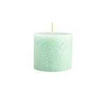 Karaca Andy Light Green Cylinder Candle 6.5x6 cm