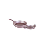 Karaca Biogranit Rosegold Frying Pan and Shallow Frying Pan Set