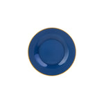 Karaca Retro Navy Blue Glass Cake Plate