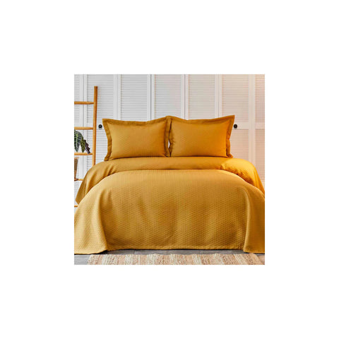 Karaca Home Charm Bold Mustard Bettdecken Set Einzeln 