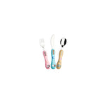 Karaca Pets 3-Piece Kids Cutlery Set