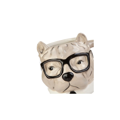 Karaca Tier Bulldogge Tasse-Set