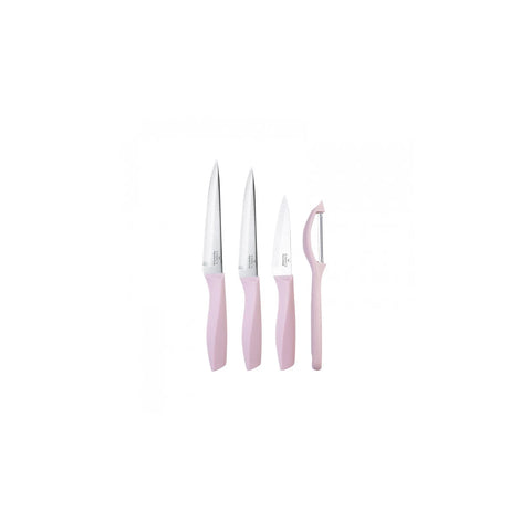 Karaca Peel Pink  4-teiliges Messerset 