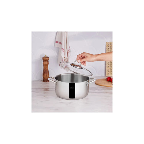 Karaca Bianca 304 Stainless Steel Pot 24 cm