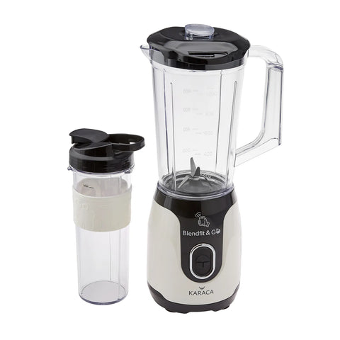 Karaca Blendfit Smoothie Go Set Retro Creme