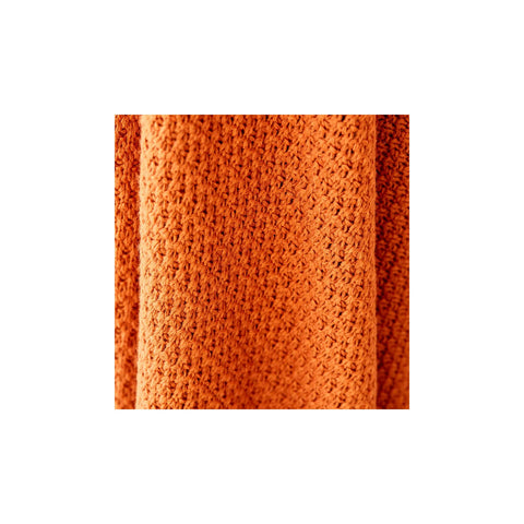 Karaca Home Back To Basic Orange Strickdecke Doppel