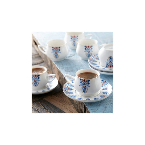 Karaca Relica 6 Personen-Kaffeetassen-Set