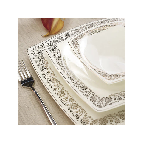 Karaca Fine Pearl Trove 62-teiliges Dinner-Set für 12 Personen