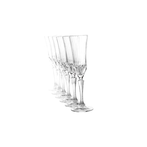 Rcr Adagio Sektglas, 6 teilig, 180 ml