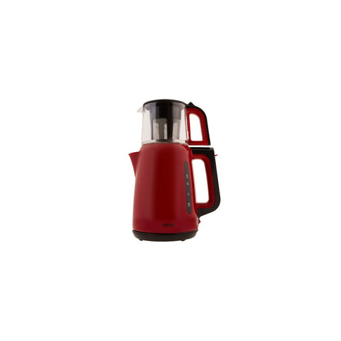 Cookplus 1501 Energiespar-Teepot Und Wasserkocher Retro Rot 