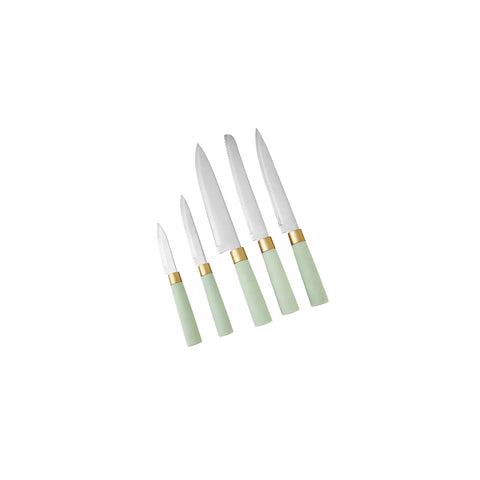 Karaca Woodland Herbal Messer-Set, 6- teilig