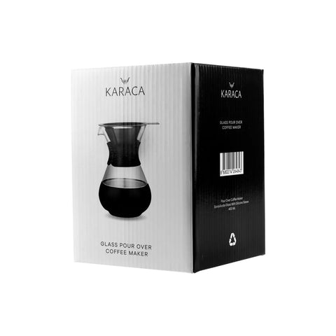 Karaca Kaffeekanne aus Borosilikatglas 400 ml