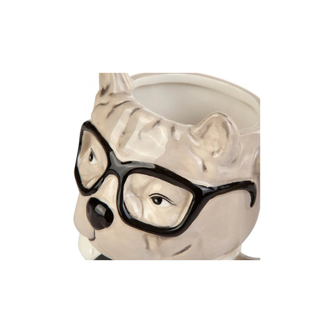 Karaca Tier Bulldogge Tasse-Set