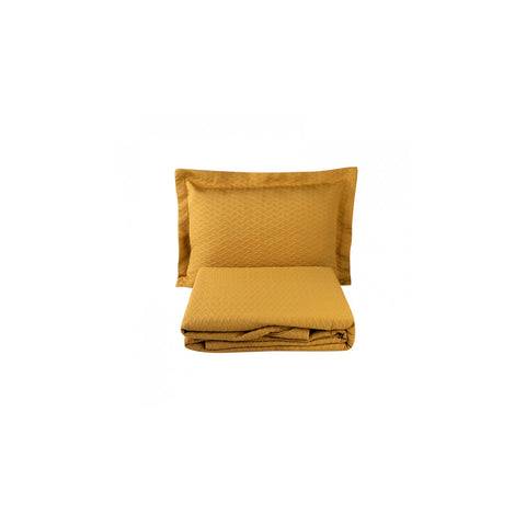 Karaca Home Charm Bold Mustard Bettdecken Set Einzeln 