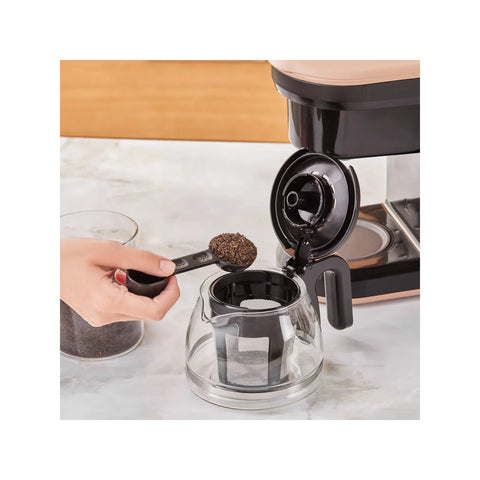 Karaca Hatır Plus Mod 5 in 1 Tee und Kaffeemaschine Rosie Brown, 1385W