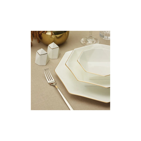 Karaca Fine Pearl Quarz Gold Tafelservice-Set -62- teilig  für  12 Personen