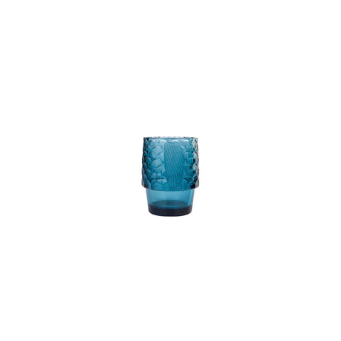 Karaca Fish Softdrinkglas 4-teilig, Blau