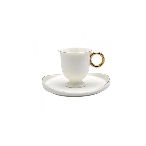 Karaca Mum (Wachs) 6-Personen-Kaffeetassen-Set