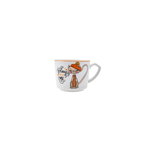 Karaca Fancy Katze Kaffeetasse Set für 2 Personen