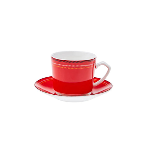 Karaca Ekose Kaffeetassen Set für 2 Personen 80 ml