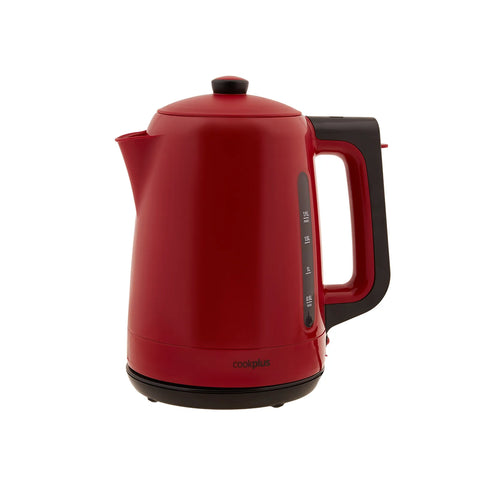 Cookplus 1501 Energiespar-Teepot Und Wasserkocher Retro Rot 