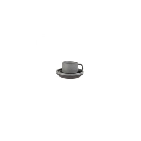 Karaca Stone Grey 2 Personen Kaffeetassen-Set